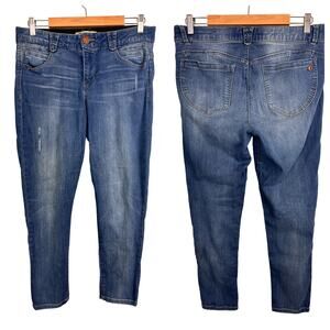 Democracy Womens 10 Ab Solution Slimming Tummy Control Stretch Ankle Skinny Jean